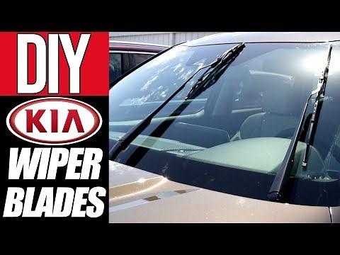KIA Front/Rear Windshield Wipers | HOW TO REPLACE WIPER BLADES | Service Mode | NowCar