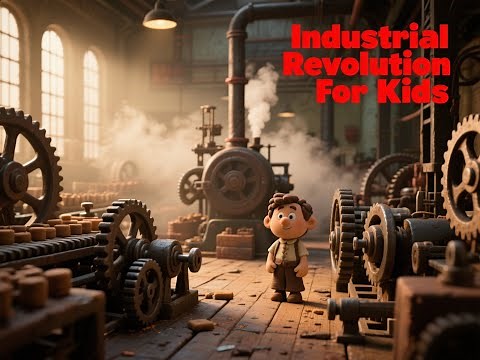 Industrial Revolution For Kids | Learn Fun Facts About How Machines Changed the World | Kids Learn