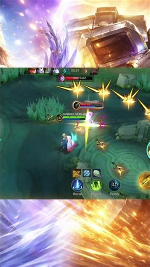 GUSION THE YELLOW WITH NO FLASH #noelle #mlbb #yellowflash #gusion #naruto