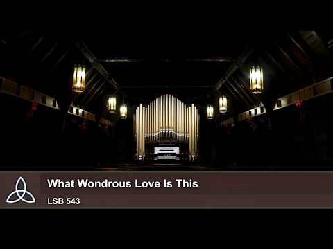 What Wondrous Love Is This (LSB 543) - Trinity Lutheran Church