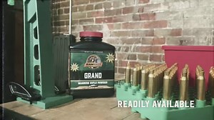 INTRODUCING RAMSHOT GRAND, a double-base spherical propellant that brings the latest propellant technology to the Ramshot family of powders. Temperature-stable… check. Precise metering… check. Accuracy… check. With a density tuned for magnum cartridges, Ramshot Grand offers optimal load densities that equal low extreme spreads and standard deviations. Ramshot Grand excels across a broad spectrum of cartridges from the 243 Winchester all the way up to the 338 Lapua Magnum. Top performers include 