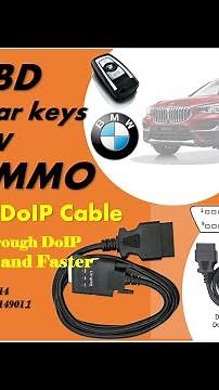 How to use ACDP DoIP cable add spare keys for BMW BDC IMMO through OBD