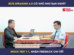 1.7K views · 1.2K reactions | IELTS Speaking band 6 là một band điểm khá. Để đạt được band điểm này, việc nắm vững các yêu cầu và tiêu chí đặt ra là vô cùng quan trọng. Các bạn cùng cô theo dõi buổi Mock Test 1-1 trực tiếp tại IELTS Fighter và tự luyện tập, chấm điểm cho bản thân sau khi nghe feedback của giáo viên nha! | IELTS Fighter - Chiến binh IELTS | Facebook