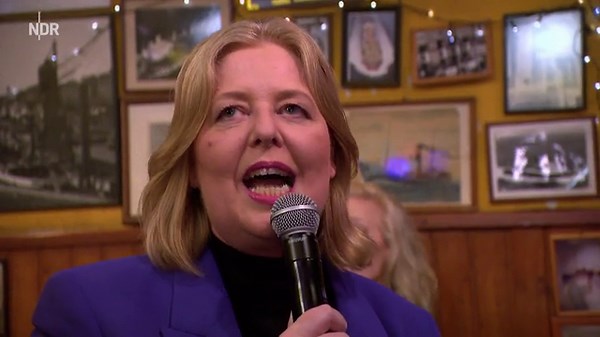 Inas Nacht: Musik bei Inas Nacht: Bärbel Bas singt das "Steigerlied"