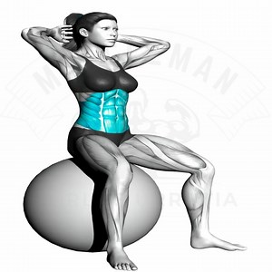 Ab Ball Sculpt | Muscle man