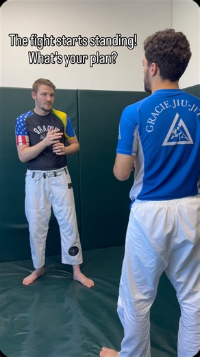 Zac Cunningham on Instagram: "Fights start standing! What is your plan/s to bring the fight to the ground if needed? • • • #fight #jiujitsu #selfdefense #takedown #graciejiujitsu #bjj #gracieuniversity #martialarts #brazilianjiujitsu #jiujitsulifestyle #technique"