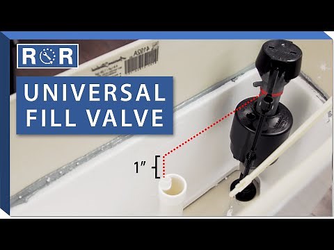Universal Fill Valve Replacement | Repair and Replace