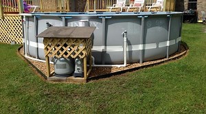 30 DIY Pool Equipment Cover Ideas