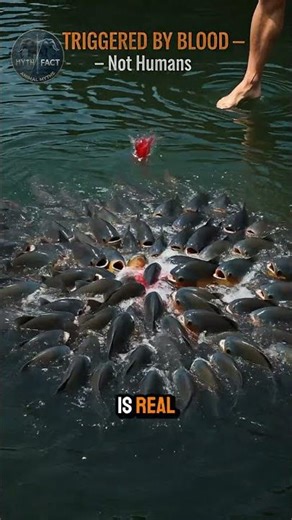 Piranhas Don't Hunt You They Flee From You 🐟