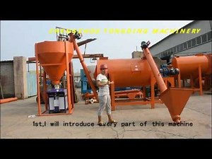 Dry mortar mixer