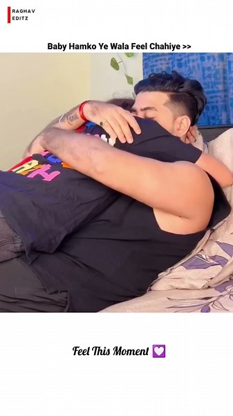 Baby Hamko ye wala feel chahiye 💕🥹||Tag your love❣️||#trending#shorts#couplegoal#romantic#love