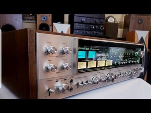 Sansui QRX-9001 Quadraphonic Stereo Receiver Demo - 120wpc x2 or 60wpc x4