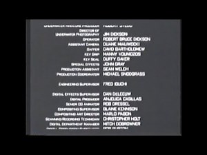 Crimson Tide (1995) End Credits (Unknown In 2006)