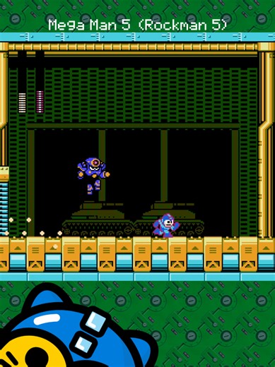 Mega Man Vs Napalm Man #megaman #tiktokgaming #retrogaming #nintendo #clips