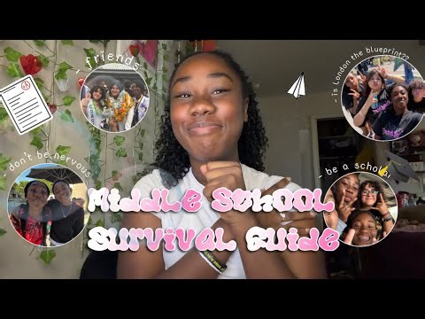 Middle School SURVIVAL Guide || How to make the most out of those three years 🫧⭐️🎓