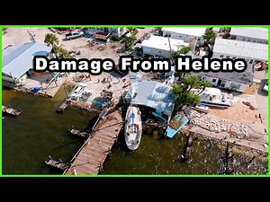 Devastating Aerial Footage EXPOSES Helene's Destruction