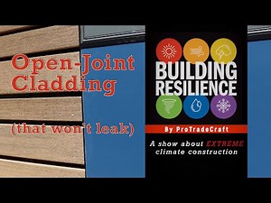 Building Resilience (10): A Cladding That Leaks Like Crazy! (over a wall that's water-tight)