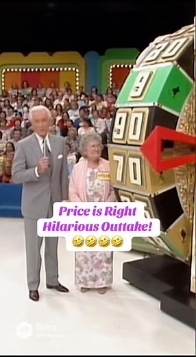 Hilarious Big Wheel blooper! Price is Right lost episode #sora2 #lostmedia #priceisright