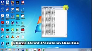 How to Plot Coordinates in AutoCad