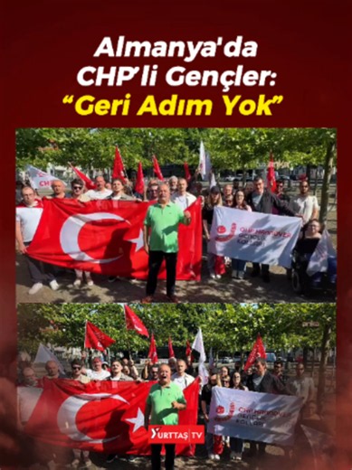 Almanya’nın Hannover kentinde CHP’li gençler, “Geri Adım Yok Mücadeleye Devam” buluşmasında CHP'nin 38. Olağan Kurultayı'nın iptal edilmesini protesto etti. Katılımcılar, kararın halk iradesine müdahale olduğunu vurgulayarak demokrasi ve dayanışma mesajı verdi.