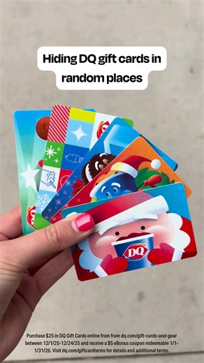 Dairy Queen on Instagram: "Not all heroes wear capes. Buy $25 in gift cards online and receive a $5 eBonus to be redeemed in January."