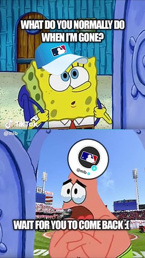 anybody going anywhere fun for the holidays #sports #mlb #baseball #spongebob