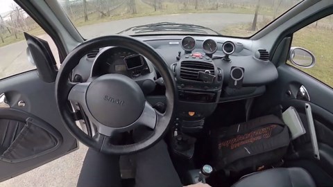 2005 Smart Fortwo C 450 0.7 Brabus 75 PS top speed autobahn drive POV