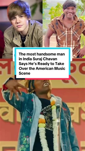 The most handsome man in India Suraj Chavan Says He’s Ready to Take Over the American Music Scene #news #foryou #usa #surajchavan #justinbieber