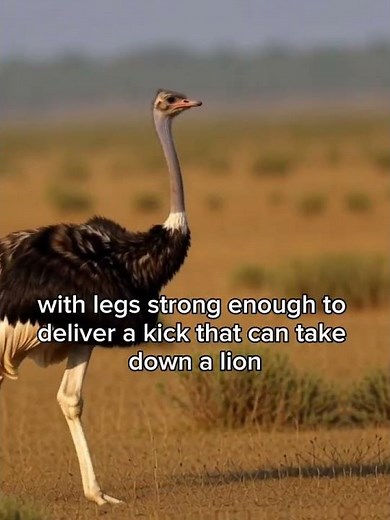 “Why an Ostrich’s Eye is Bigger Than Its Brain – Amazing Facts About Ostriches”