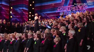 Video: Choir's heartwarming performance on AGT brings judges to tears | Daily Mail Online