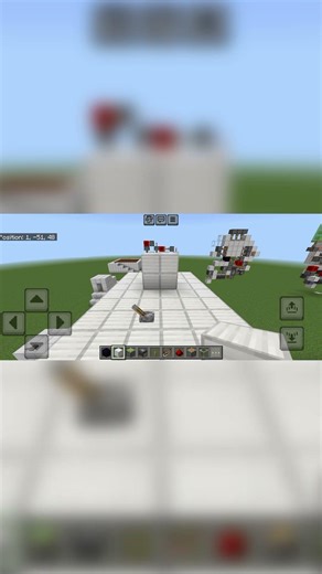 My first 2x2 Slimeless Hipster Door #minecraft #minecraftredstone #minecraftpe #minecraftshorts