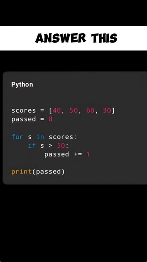 Code Umer | Python beginner problem, can you solve? #python #artificialintelligence #pythonprogramming #machinelearning #pythoncode | Instagram