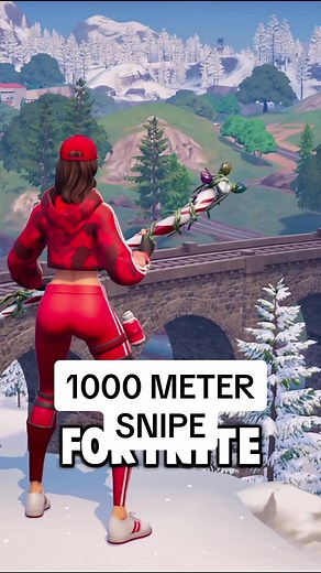 Is a 1000 Meter Snipe Achievable in Fortnite?
