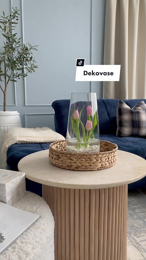 Dekovase: Tulpenliebe kreativ gestalten