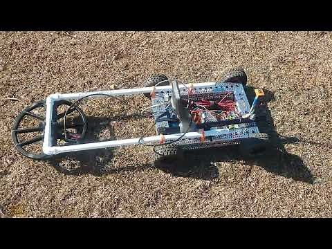 Autonomous Metal Detecting Robot - GPS Guided - Bluetooth - Compass