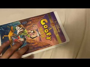 A Goofy Movie Gold Collection 2000 VHS (2002 Reprint)