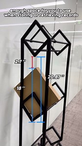 Vinyl Record Storage Rack with 360°Rotation Wheels,Record Holder for Albums,Metal LP Storage Shelf