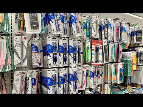 ASMR Dollar Tree Shelf Organization 🖊️