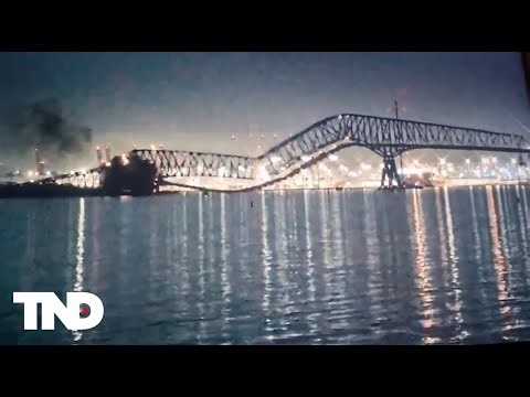 Dispatch audio captures horror of moment bridge collapses, emergency crews respond