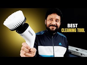 AGARO Royal Electric Spin Scrubber Unboxing & Demo 🔥 Bathroom & Floor Cleaning Made Easy