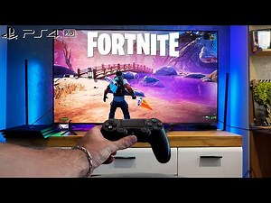 FORTNITE PS4 PRO POV Test | 60FPS Performance, 1080p Gameplay And Noise Levels |