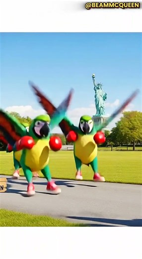 Lighting McQueen Monster Personal Gyrocopter American Choco Muffin Coffin Dance #mcqueen #shorts