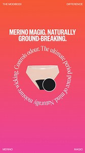 No one makes it like Modibodi. Our patented leak-proof tech is one-of-a-kind. Renewable, super-soft Merino wool that works like magic – absorbing leaks and controlling odour, so you stay feeling comfy, fresh, and secure. It’s the ultimate period peace of mind. Made by Modibodi, naturally. | Modibodi | Facebook