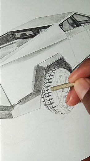 How to Draw a CyberTruck.