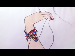 How to draw a women jewelry bracelet Easy Steps: Drawing Tutorial for Kids and Beginners