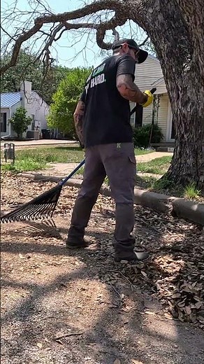 They Were Trying To Clean Up Their Yard Manually…So We Stepped In To Help