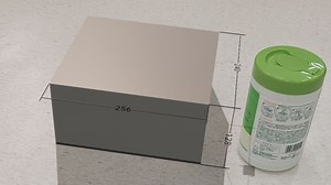 The size of household appliances and furniture can be displayed in the room in the room and it can actually check the size Transforming convenient 'look at AR' review