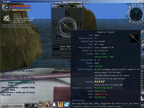 RF Online SEA Upgrading PVP Weapon Superior Pinoca +5