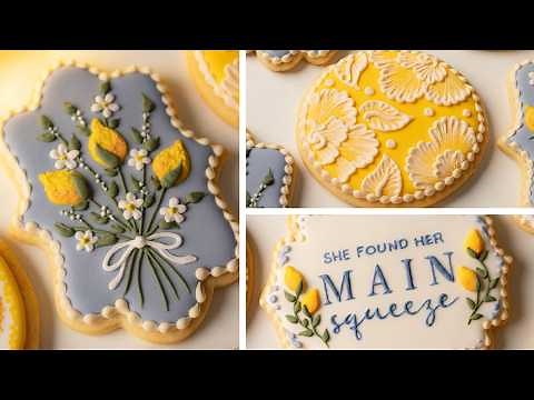 Amazing decorated cookies | 30 minutes of relaxing royal icing cookie decorating