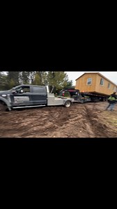 Thank goodness for the neighbour with the backhoe…#bunkie #cabin #highlandoutbuildings #offgrid #office #cottage #cabininthewoods #mancave | Highland Outbuildings